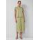 s.Oliver BLACK LABEL midi rok met glitter lichtgroen