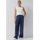 s.Oliver BLACK LABEL wide leg high waist broek marineblauw