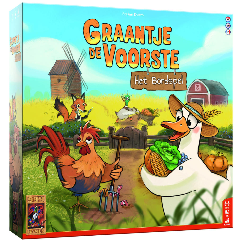 999 Games Graantje de Voorste: Het Bordspel