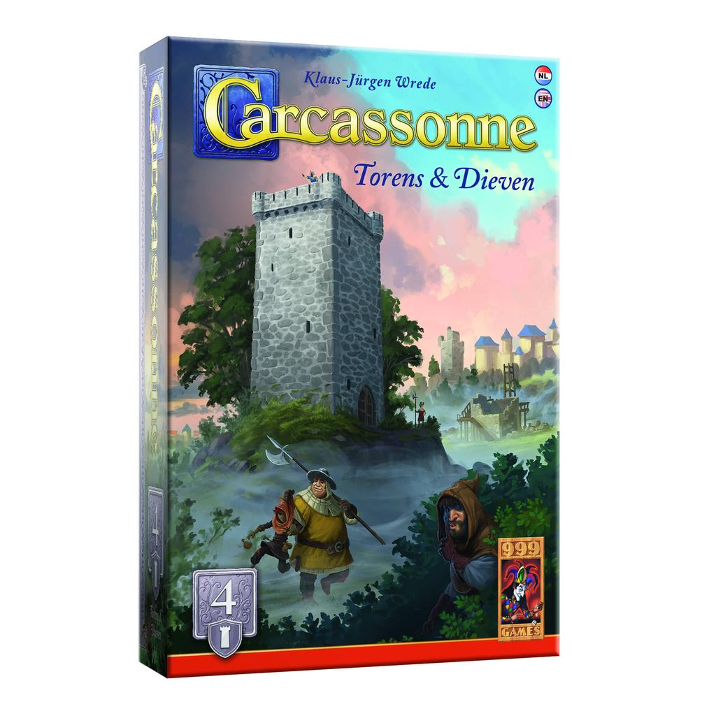 999 Games Carcassonne: Torens & Dieven Uitbreiding
