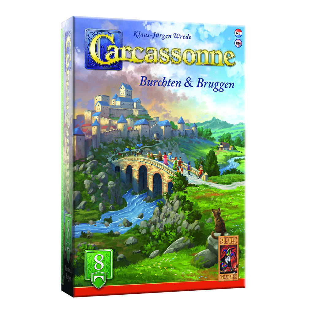 999 Games Carcassonne: Burchten & Bruggen Uitbreiding