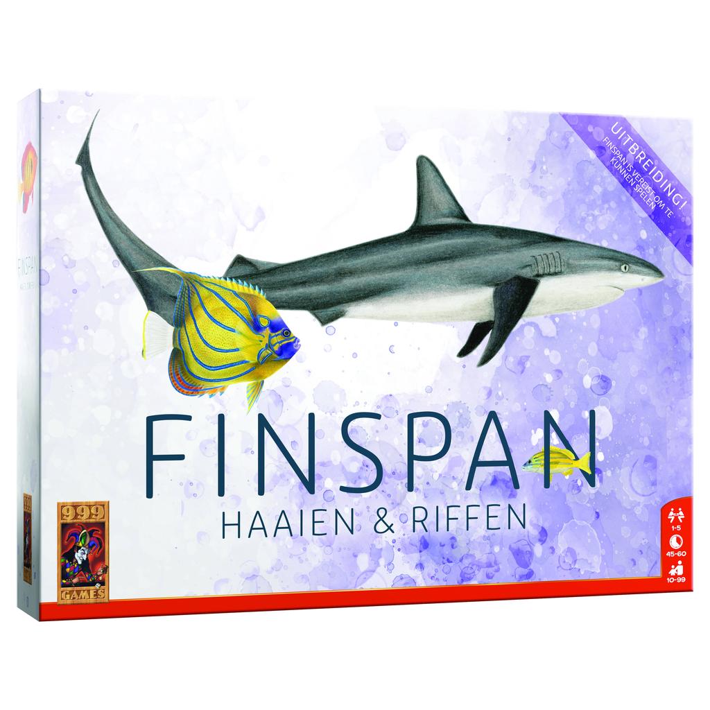 999 Games Finspan uitbreiding: Haaien en Riffen