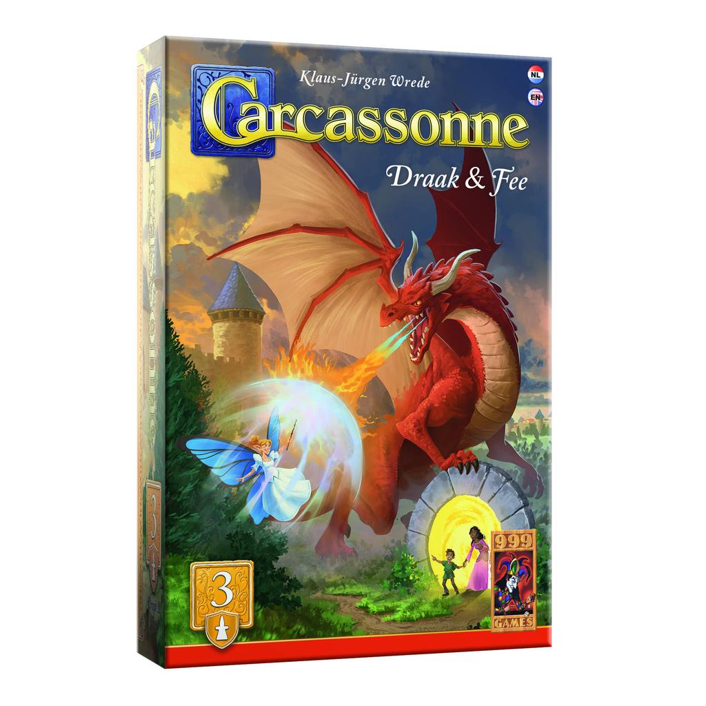 999 Games Carcassonne: Draak & Fee Uitbreiding