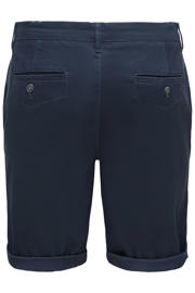 thumbnail: ONLY & SONS ONSSAUL regular chino short donkerblauw