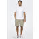 ONLY & SONS ONSPETER  regular chino short lichtkaki