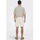 ONLY & SONS ONSEDGE straight denim short ecru