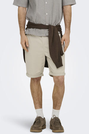 ONSSAUL regular chino short beige
