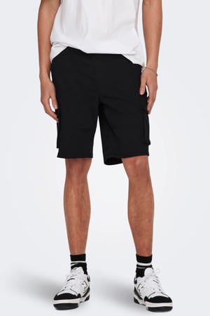 ONSCAM regular cargo short zwart