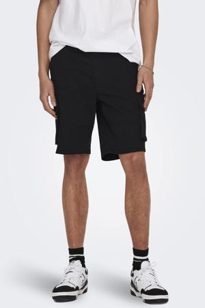 ONSCAM regular cargo short zwart