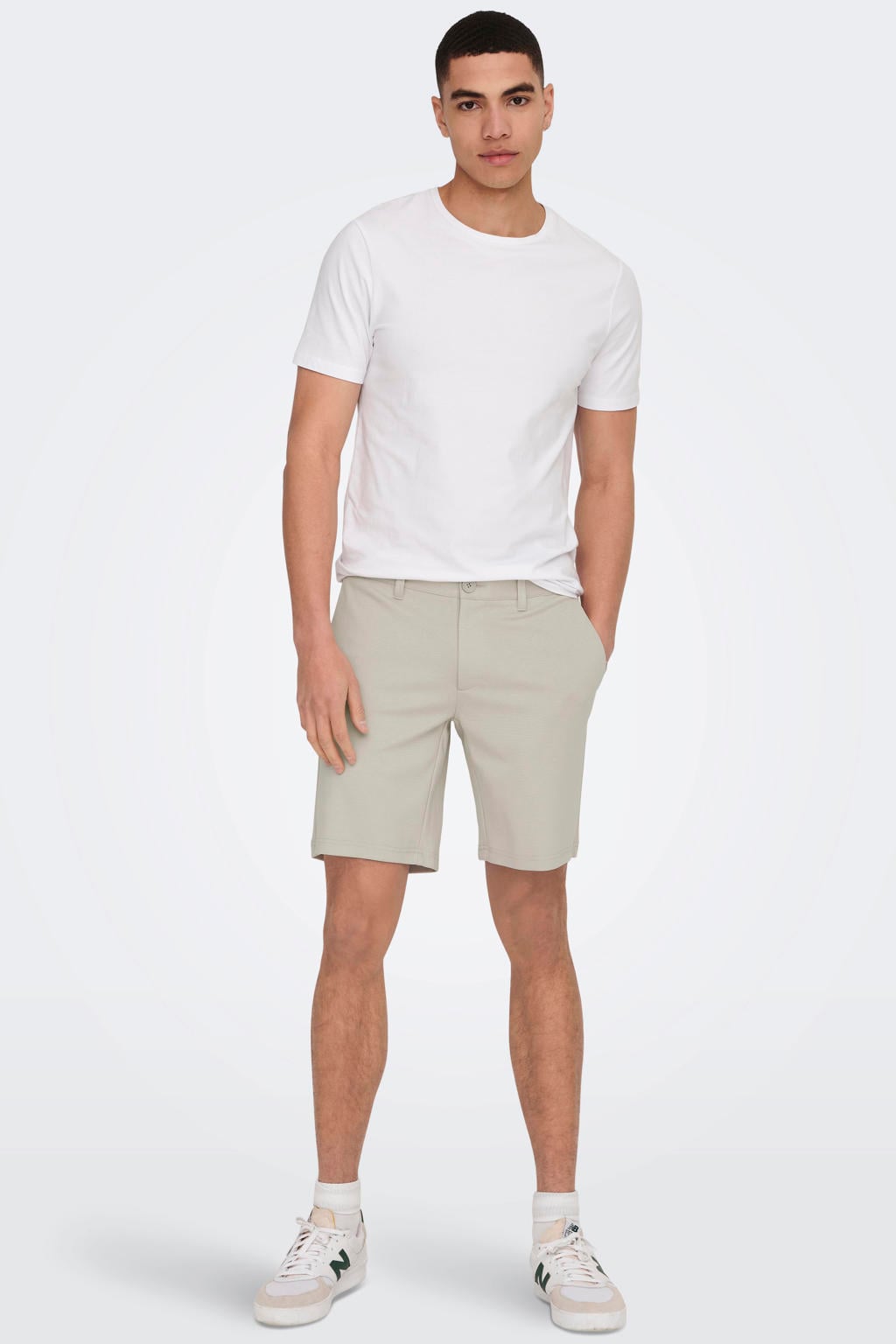 ONLY & SONS ONSMARK regular chino short beige
