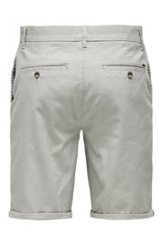thumbnail: ONLY & SONS ONSPETER regular chino short grijs