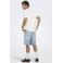 ONLY & SONS ONSFADE regular waist short light blue denim