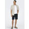 ONLY & SONS slim casual overhemd met linnen beige