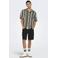 ONLY & SONS regular casual overhemd gebreid beige