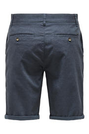 thumbnail: ONLY & SONS ONSPETER regular chino short donkerblauw