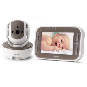 DVM200MBE Video baby monitor with 4,3 inch colour display Taupe