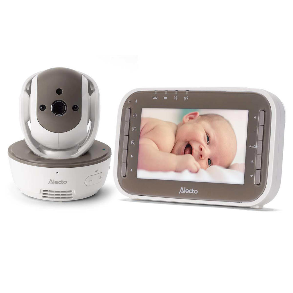 Alecto DVM200MBE Video baby monitor with 4,3 inch colour display Taupe