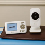 thumbnail: Alecto DVM71 Video Baby monitor with 2,4 inch color display Wit