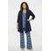 YOEK vest donkerblauw