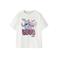NAME IT KIDS Lilo & Stitch regular fit T-shirt met print - wit