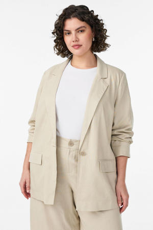 regular blazer beige