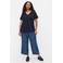 Zizzi T-shirt donkerblauw
