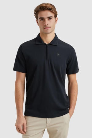 regular polo Donkerblauw