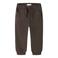 NAME IT MINI regular waist joggingbroek donkerbruin