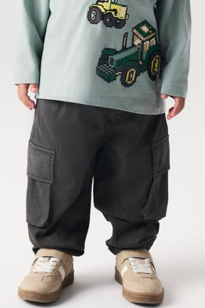 tapered babybroek - bruin