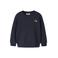 NAME IT MINI rechtvallende sweater met borduursels - donkerblauw