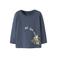 NAME IT MINI longsleeve met print - blauw