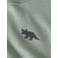 NAME IT MINI rechtvallend sweater met print - groen