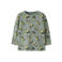 NAME IT MINI regular fit longsleeve met print - groen