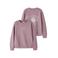 NAME IT KIDS rechtvallende sweater met print - lila