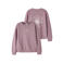 NAME IT KIDS rechtvallende sweater met print - lila