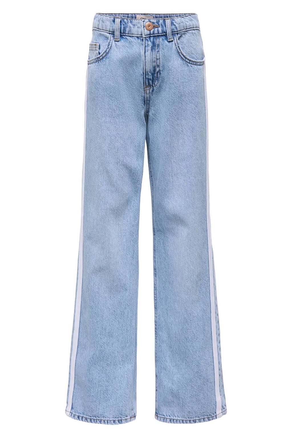 KIDS ONLY GIRL KOGJUICY wide leg jeans - lichtblauw
