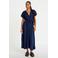 Cache Cache midi jurk marineblauw