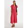 Cache Cache midi jurk roze
