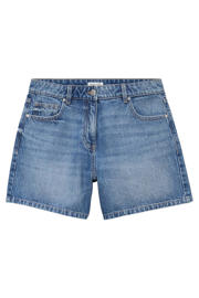 thumbnail: Cache Cache straight regular waist short medium blue denim