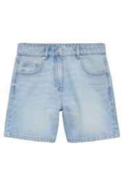 thumbnail: Cache Cache straight regular waist short light blue denim