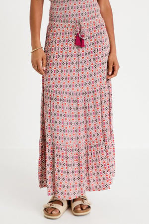 maxi rok wit