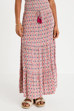 maxi rok wit