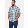 Jan Vanderstorm +FIT Collectie regular geruit casual overhemd lichtgroen