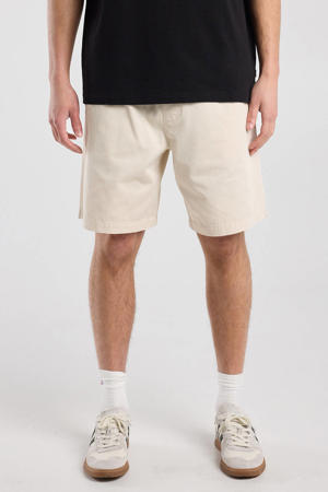 relaxed fit casual short - crème