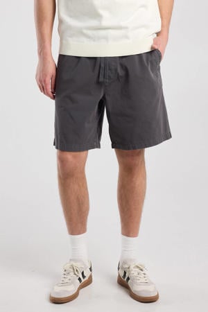 relaxed fit casual short - zwart