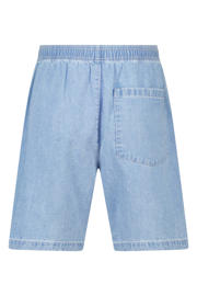 thumbnail: America Today relaxed casual short met linnen blauw