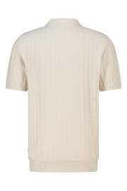 thumbnail: America Today regular polo gebreid wit