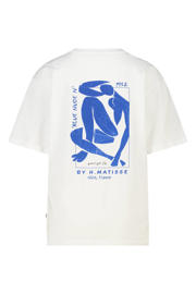 thumbnail: America Today T-shirt met backprint ecru