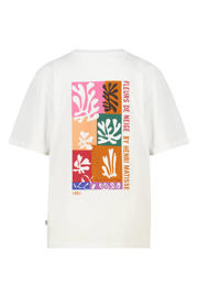 thumbnail: America Today T-shirt met backprint ecru