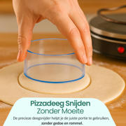 thumbnail: Emerio  Originele Pizzarette - 4 Personen - Terracotta koepel - 1000W